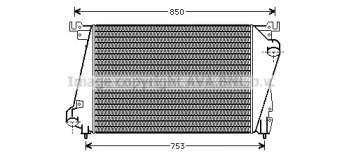 Теплообменник (AVA QUALITY COOLING: CR4035)