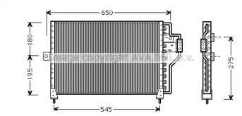 Конденсатор (AVA QUALITY COOLING: CR5013)