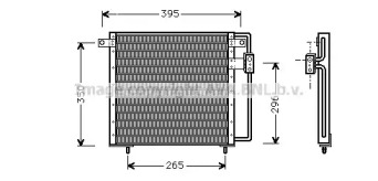 Конденсатор (AVA QUALITY COOLING: CR5017)