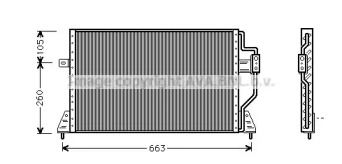 Конденсатор (AVA QUALITY COOLING: CR5024)