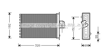 Теплообменник (AVA QUALITY COOLING: CR6045)