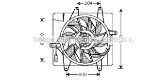 Вентилятор (AVA QUALITY COOLING: CR7505)