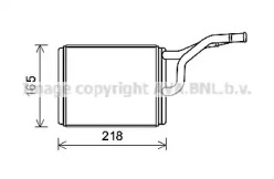 Теплообменник (AVA QUALITY COOLING: CRA6137)