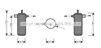 Осушитель (AVA QUALITY COOLING: CRD044)