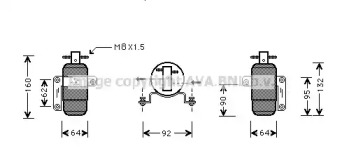 Осушитель (AVA QUALITY COOLING: CRD059)