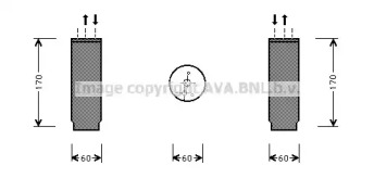 Осушитель (AVA QUALITY COOLING: CRD073)