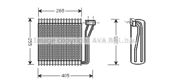 Испаритель (AVA QUALITY COOLING: CRV041)