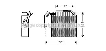 Испаритель (AVA QUALITY COOLING: CRV061)