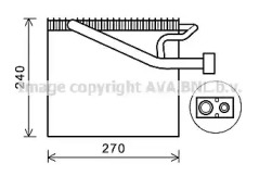 Испаритель (AVA QUALITY COOLING: CRV125)