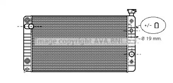 Теплообменник (AVA QUALITY COOLING: CT2023)