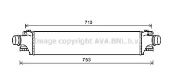 Теплообменник (AVA QUALITY COOLING: CT4061)