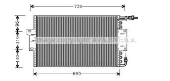 Конденсатор (AVA QUALITY COOLING: CT5010)