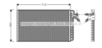 Конденсатор (AVA QUALITY COOLING: CT5011)