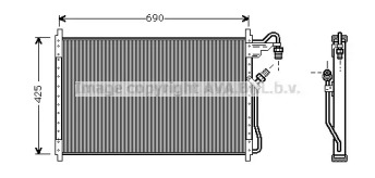 Конденсатор (AVA QUALITY COOLING: CT5013)