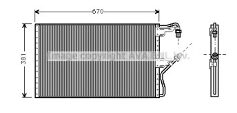 Конденсатор (AVA QUALITY COOLING: CT5014)