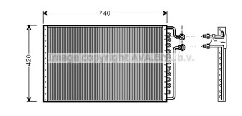 Конденсатор (AVA QUALITY COOLING: CT5015)