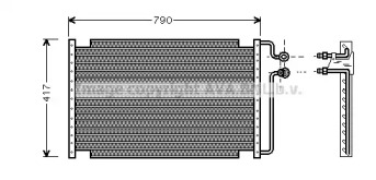 Конденсатор (AVA QUALITY COOLING: CT5029)