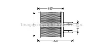 Теплообменник (AVA QUALITY COOLING: CT6042)