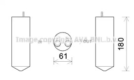 Осушитель (AVA QUALITY COOLING: CTD050)