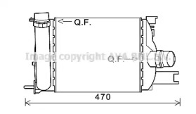 Теплообменник (AVA QUALITY COOLING: DAA4013)