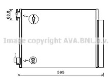 Конденсатор (AVA QUALITY COOLING: DAA5011D)