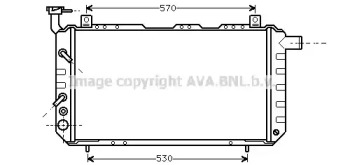 Теплообменник (AVA QUALITY COOLING: DN2023)