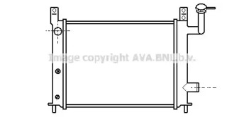 Теплообменник (AVA QUALITY COOLING: DN2046)