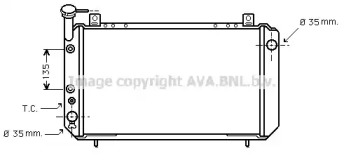 Теплообменник (AVA QUALITY COOLING: DN2051)