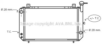 Теплообменник (AVA QUALITY COOLING: DN2052)