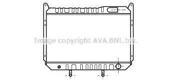 Теплообменник (AVA QUALITY COOLING: DN2068)