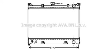 Теплообменник (AVA QUALITY COOLING: DN2077)