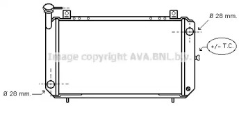 Теплообменник (AVA QUALITY COOLING: DN2084)