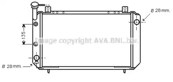 Теплообменник (AVA QUALITY COOLING: DN2086)