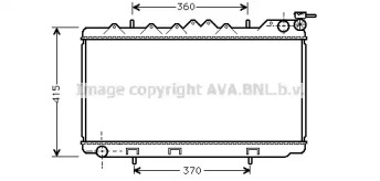 Теплообменник (AVA QUALITY COOLING: DN2094)