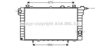 Теплообменник (AVA QUALITY COOLING: DN2110)