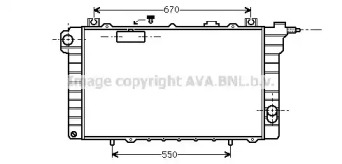 Теплообменник (AVA QUALITY COOLING: DN2111)