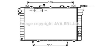 Теплообменник (AVA QUALITY COOLING: DN2113)