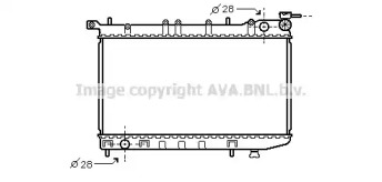 Теплообменник (AVA QUALITY COOLING: DN2123)