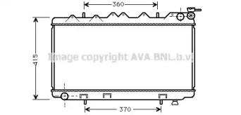 Теплообменник (AVA QUALITY COOLING: DN2135)