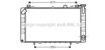 Теплообменник (AVA QUALITY COOLING: DN2172)