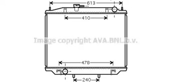 Теплообменник (AVA QUALITY COOLING: DN2180)