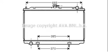 Теплообменник (AVA QUALITY COOLING: DN2216)