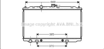 Теплообменник (AVA QUALITY COOLING: DN2218)