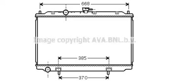 Теплообменник (AVA QUALITY COOLING: DN2224)