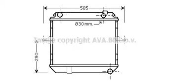 Теплообменник (AVA QUALITY COOLING: DN2230)