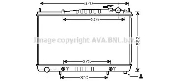 Теплообменник (AVA QUALITY COOLING: DN2232)