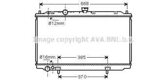 Теплообменник (AVA QUALITY COOLING: DN2237)