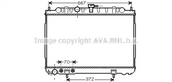 Теплообменник (AVA QUALITY COOLING: DN2239)