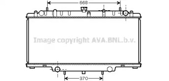 Теплообменник (AVA QUALITY COOLING: DN2246)