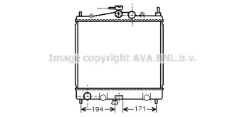 Теплообменник (AVA QUALITY COOLING: DN2247)